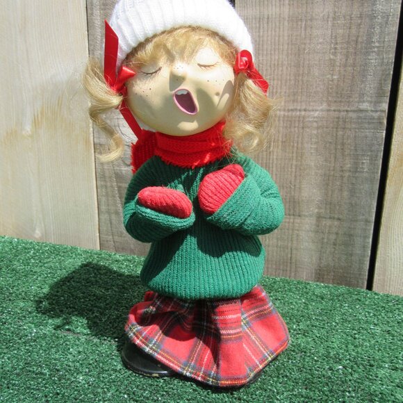 3 Vintage 1985 Sandra Hasson Lee Caroling Kids Dolls Limited Edition Signed - Picture 5 of 12